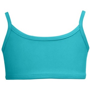 City Threads USA-Made Recycled Nylon UPF 50+ Girls Bikini Top - 1 of 4