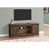 Monarch Specialties Tv Stand 60 Inch Console Media Entertainment Center Storage Cabinet Living Room Bedroom Laminate Brown Transitional - 3 of 4
