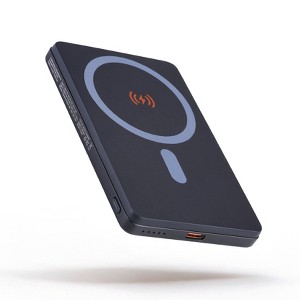 Griffin 5,000mAh Ultra Slim Wireless Charging Power Bank - 1 of 4