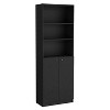 XIYUYEU 3 Piece Bookcase Set 74" W Storage Cabinet Bookshelf with 12 Shelves and Doors - 4 of 4