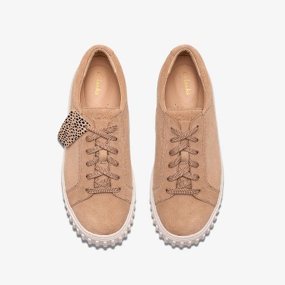 Обувь Clarks Womens Mayhill Walk Beige Suede Shoes 7.5 Wide — фото 6