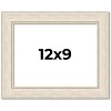 PosterPalooza | Photo Size Weathered White Picture Frame - UV Acrylic, Foam Board Backing, Hanging Hardware - 2 of 4