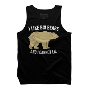 Adult Design By Humans I Like Big Bears And I Cannot Lie By Wholesome Tank Top - 1 of 2