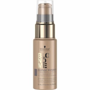 Schwarzkopf Professional BlondMe Blonde Wonders Toning Drops (1 oz) - Steel Blue | Vegan Hair Care | - 1 of 4