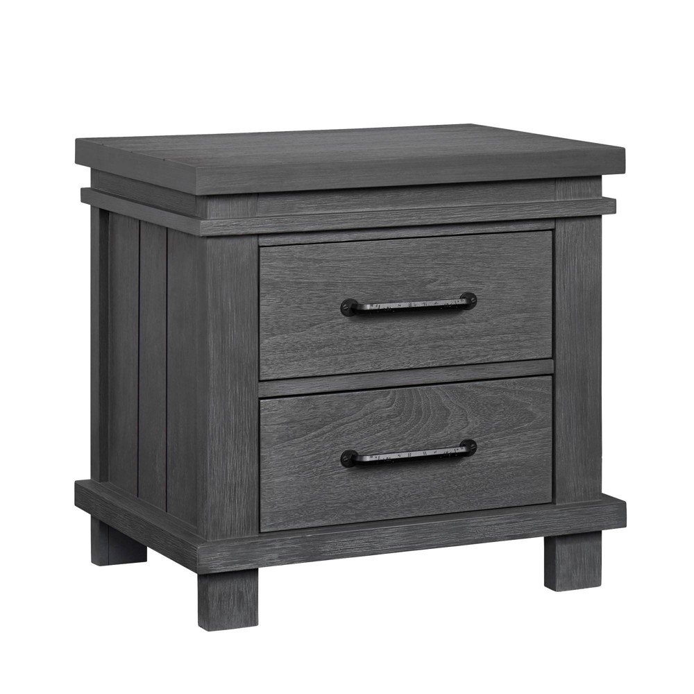 SOHO BABY Hampton 2-Drawer Nightstand - Canyon Gray