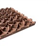 44 square interlocking terrace deck tiles, slotted waterproof outdoor all-weather use of polypropylene tiles - 3 of 4