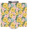 Elanze Designs Floral Pattern Pink Yellow 20 ounce Stainless Steel Travel Tumbler - 2 of 4