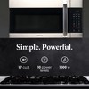 Farberware 1.7 Cu. Ft. Over-the-Range Microwave, 1000W with Smart Sensor Cooking - 2 of 4