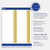 Avery® Cards, 2" x 3.5", Double-Dipped Gold Edge, Matte White, 80ct - 3 of 4