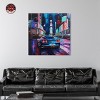 Notoriart Night Drive Sports Drive Car Wall Art Unframed - 2 of 4