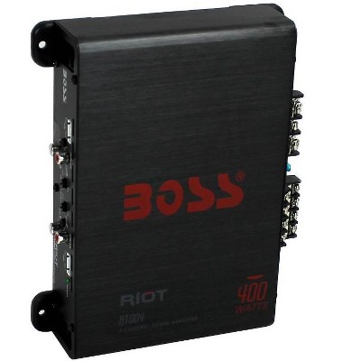 Boss Audio Systems R1004 Riot 400w 4-channel Class A/b 2 Ohm Stable ...