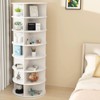 YIYIBYUS Rotating 7-Tier Spinning Shoe Rack, Free Standing Shoe Organizer - 3 of 4