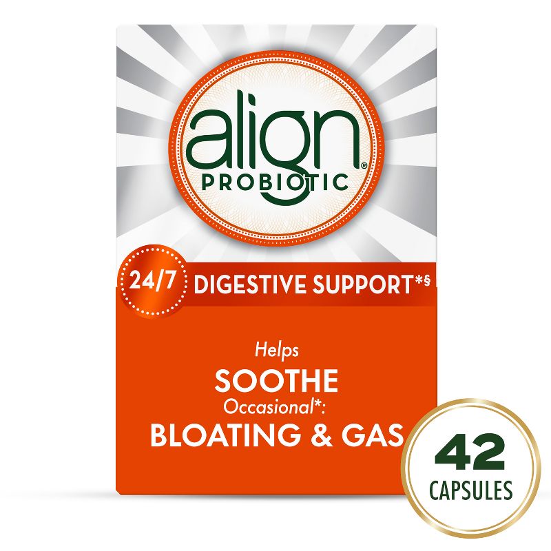 Align Probiotic Supplement Digestive Capsules, 1 of 17