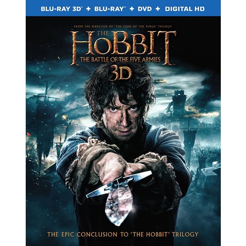 Hobbit The Battle Of The Five Armies 3d 2d Blu Ray Dvd Digital Target