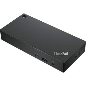 Lenovo ThinkPad Universal USB-C Dock - 3840 x 2160 Resolution - 3 Displays Supported - 1 x HDMI Ports & 2 x DisplayPorts