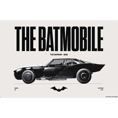 Trends International DC Comics Batman: 85th Anniversary - The Batmobile 2022 Unframed Wall Poster Prints