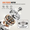 VEVOR Milk Cream Centrifugal Separator, 304 Stainless Steel,100L/H Output 10500RPM Goat Milk Separator,30W Cow Cream Separator with 5L Bowl Capacity - 4 of 4
