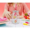 Silver Buffalo Strawberry Shortcake Cloud and Balloons 21-Ounce Glass Mason Jar With Handle - 3 of 4