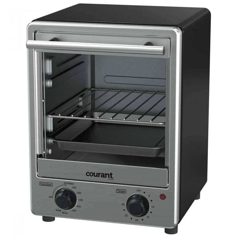 Courant TOASTOWER 4 Slice Space-saving Toaster Oven, 1 of 4
