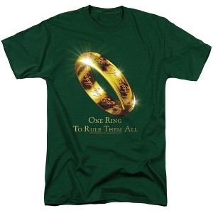 Lord Of The Rings One Ring To Rule Them All Adult T-Shirt - 1 of 4