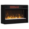 ClassicFlame 3D SpectraFire Plus 26" Infrared Fireplace Insert with Glass - Black, 26II342FGT - image 2 of 4