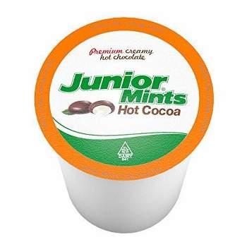 JUNIOR MINTS Hot Cocoa Pods, Keurig 2.0 K-Cup Brewer Compatible, Chocolate Mint,  40 count