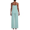 Lands' End Women's Pointelle 2 Piece Pajama Set - Cami and Wide Leg Pants - 2 of 4
