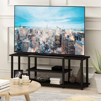 Furinno Turn-N-Tube No Tools 3D 3-Tier Entertainment TV Stands