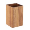 Evideco French Home Goods Wood Acacia Bath Tumbler Cup Toothbrush Holder - image 4 of 4