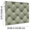 Veer Decor Faux Plush Quilted Diamond Upholstery Wallpaper - 4 of 4