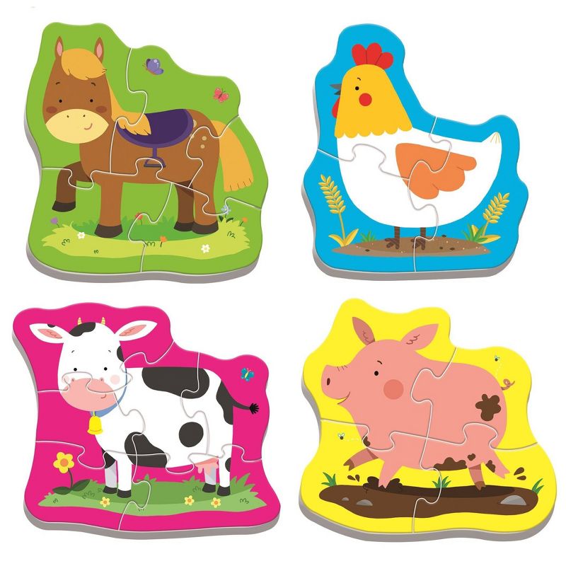 Trefl Animals on the Farm Jigsaw Puzzle: 8pc, Toddler-Friendly, Large Pieces, Educational, Ages 1+, 3 of 8