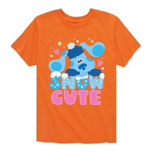 Boys' - Blue's Clues & You! - Snow Cute Short Sleeve Graphic T-Shirt - 1 of 4