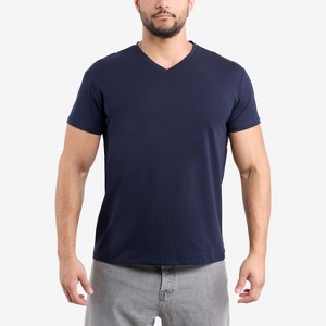 X RAY Men's V Neck Short Sleeve t shirts,new tshirt - 1 of 4