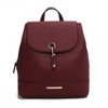 MKF Collection Laura women's Vegan Leather Backpack Bag by Mia K - 2 of 4
