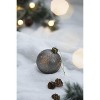 Dexmalle Set of 12 Glass Decorative Hanging Ball Christmas Tree Ornaments - 3 of 4