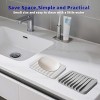 Aoibox 2-Pack Self-Draining Soap Dishes for Bathroom Sink, Premium Silicone Soap Holder, Keep Soap Bars Dry & Clean, Non-Slip Design for Kitchen - 4 of 4