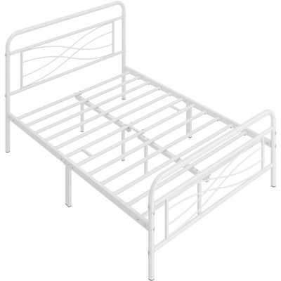 Yaheetech Vintage Metal Bed Frame with headboard