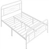 Yaheetech Vintage Metal Bed Frame with headboard - 2 of 4