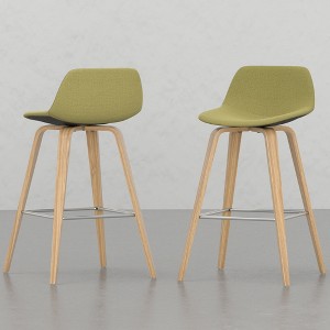 NicBex Set of 2 Bar Stools for Kitchen Island,Modern Counter Bar Stools with Wood Frame,Bar Chairs for Dining Rooms,Kitchens Islands - 1 of 4