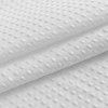 Aoibox Waffle Weave Fabric Shower Curtain Hotel Spa Luxury Heavyweight Curtains for Bathroom with Cloth Pique Pattern Water Repellent - 2 of 4