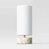 Faux Marble Mini Table Lamp - Threshold™ - image 2 of 4