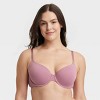 Women's Everyday Lightly Lined Demi T-Shirt Bra - Auden™ - 4 of 4