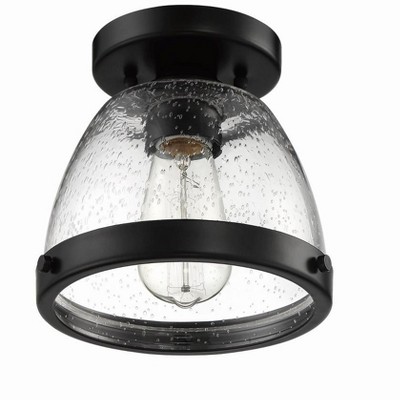 Craftmade Lighting Lodie 1 - Light Flush Mount in  Flat Black
