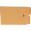 School Smart Kraft Envelope with Clasp, 7-1/2 x 10-1/2 Inches, Pack of 100 - 2 of 4