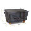 Summerset Shield Ottoman Cover Ultimate Protection for Your Outdoor Furniture Mercury - 2 of 4
