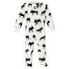 Hudson Baby Infant Boy Plush Sleep and Play, Moose - 3 of 4