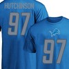 NFL Detroit Lions Men's Short Sleeve Core Aidan Hutchinson Big & Tall T-Shirt - 2 of 2