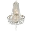Crystorama Lighting Arcadia 4 - Light Chandelier in  Antique Silver - 2 of 3