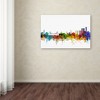 Trademark Fine Art -Michael Tompsett 'Istanbul Turkey Skyline II' Canvas Art - 3 of 3