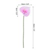 Unique Bargains Artificial Anthurium Lily Flowers for Home Decor 10 Pcs - 2 of 4